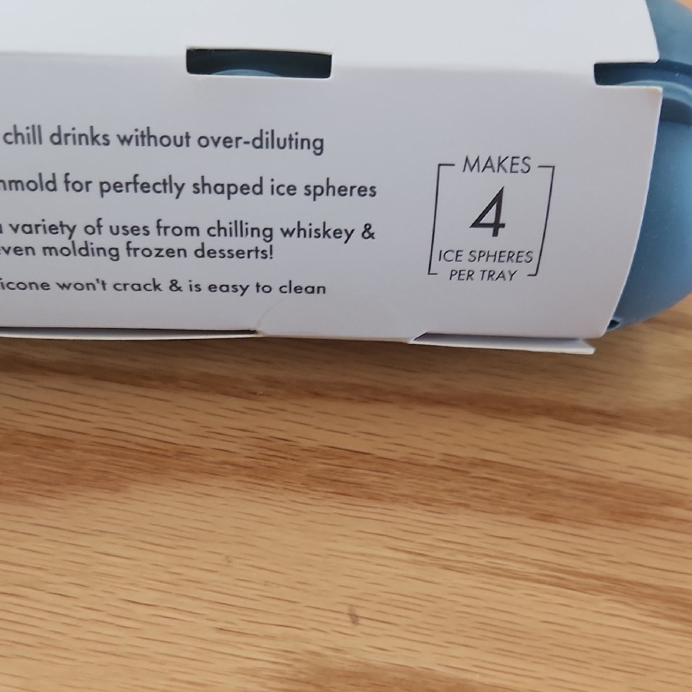 2 Pack Silicone Ice Sphere Molds for Drinks - Picture 8 of 14